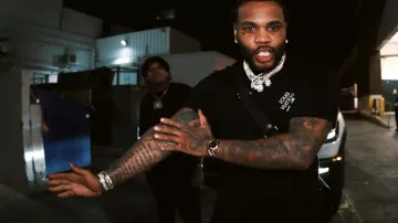 Mitchell & Ness x Just Don 1997 Chicago Bulls Shorts worn by Kevin Gates in I  Don't Apologize (Official Music Video)