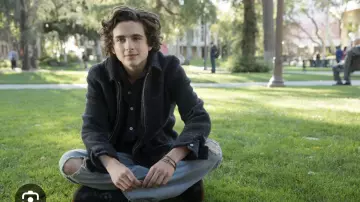 A.P.C. Wool Jacket worn by Nic Sheff (Ti­mo­thée Cha­la­met) un My Beautiful Boy movie