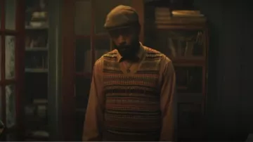 Polo Ralph Lauren Men's Fair Isle Cotton-Blend Sweater Vest usado por Apollo (Lakeith Stanfield) como se ve en The Changeling (S01E02)