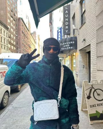 Louis Vuitton White Or­na­ment Soft Trunk Bag worn by Marcus Rashford on his Instagram account @marcusrashford