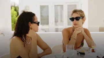 Celine Petrol Zoe Sun­glass­es worn by Erin Dana Lichy  as seen in The Real Housewives of New York City (S14E09)