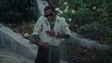 Gunna wearing full Rick Owens outfit in his new music video rodeo dr