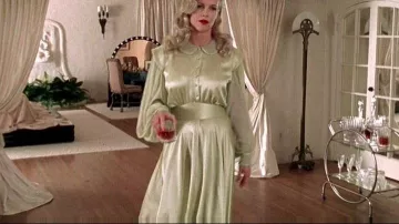 Vestido verde original usado por Lynn Bracken (Kim Basinger) en la película L.A. Confidential