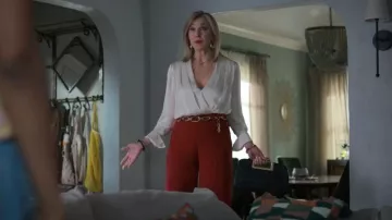Michael Kors Berkley Clutch worn by Nadine Gregory (Brenda Strong) as seen in UnPrisoned (S01E08)