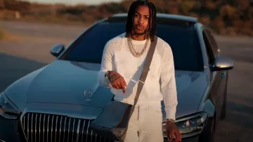 Goyard Grey Capetien Messenger Bag usado por DDG en Hard On Myself (Official Music Video)