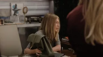 Celine He­di Sli­mane Large Soft worn by Alex Levy (Jennifer Aniston) as seen in The Morning Show (S03E02)