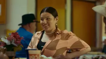 Nike Dri Fit Swoosh Bra worn by Willie Jack (Paulina Alexis) as seen in Reservation Dogs (S03E08)