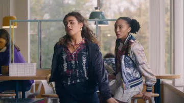 Ba&Sh Idris Tie-Dye Pattern Top porté par Simone Souter (Margherita Barbieri) vu dans Spellbound (S01E08)