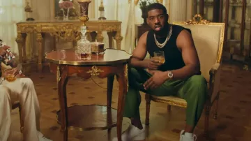 Zapatillas Nike Air Force 1 Low White usadas por Tion Wayne en Shayo con Darkoo (Video musical oficial)