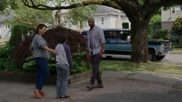 G Star Raw Rovic Zip 3D Regular Tapered Pant worn by John 'Preacher' Middleton (Colin Lawrence) as seen in Virgin River (S05E01)