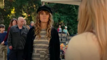 BB Dakota By Steve Madden Dress In Black worn by Ava (Libby Osler) as seen in Virgin River (S05E07)