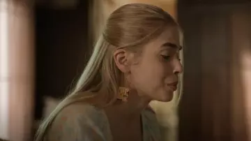Bead n Butter Zacharies Earrings worn by Lizzie (Sarah Dugdale) as seen in Virgin River (S05E03)