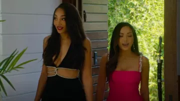 Fashion Nova Shay Maxi Dress worn by Brandi Marshall as seen in Selling The OC (S02E02)