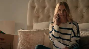 Suéter Maje Marin usado por Joey Barnes (Jenny Cooper) visto en Virgin River (S05E10)