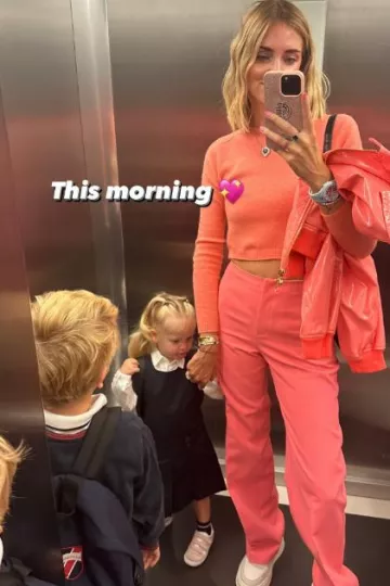 Reloj Hublot Big Bang Unico Sky Blue usado por Chiara Ferragni en la cuenta de Instagram @chiaraferragni