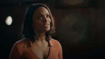 Heartloom Vitalia Cardi usado por Kaia Bryant (Kandyse McClure) visto en Virgin River (S05E10)