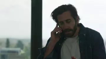 Ralph Lauren Denim Shirt worn by Master Sergeant John Kinley (Jake Gyllenhaal) as seen in Guy Ritchie's The Covenant