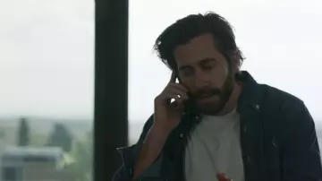 Ralph Lauren Denim Shirt worn by Master Sergeant John Kinley (Jake Gyllenhaal) as seen in Guy Ritchie's The Covenant