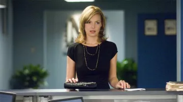 Original Black dress and wallet of Jane (Katherine Heigl) in 27 Dresses