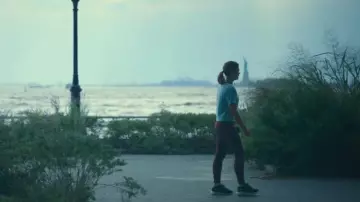 Hoka Gaviota 4 Women's Running Shoes worn by Liv Taylor (Jenna Coleman) as seen in Wilderness TV series (S01E04)