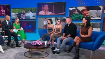 D'Amelio Footwear Rosela Boot worn by Heidi D'Amelio as seen in Good Morning America on  September 18, 2023