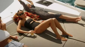 Celine Cat-eye Ac­etate Sun­glass­es worn by Sai de Silva as seen in The Real Housewives of New York City (S14E10)