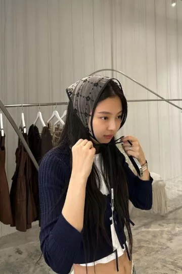 Chanel Boy Friend Watch worn by Jennie Kim on her Instagram post on August 20, 2023