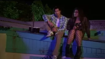 Adidas sneakers worn by Jaime Reyes (Xolo Maridueña) as seen in Blue Beetle movie outfits