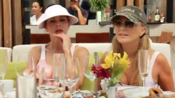 Ray Ban Square II RB1973 worn by Tamra Judge as seen in The Real Housewives of Orange County (S17E15)