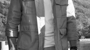 Cotton Jacket worn by Jason Statham on the set of Expend4bles movie