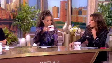 R13 Slouch Tweed Jacket worn by Alyssa Farah as seen in The View on  September 22, 2023