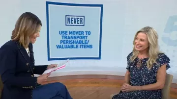 Shoshanna King Floral Print Maxi Dress worn by Denise Caron-quinn as seen in Today on  September 22, 2023