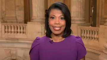 Calvin Klein Robe fourreau à manches tulipes portée par Nikole Killion comme vu dans CBS Mornings le 22 septembre 2023