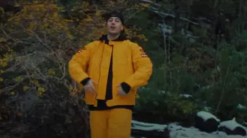 Supreme x Vanson Leathers Chaqueta Denim Amarilla usada por Duki en TROYA (Video Oficial)