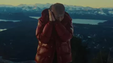 Supreme x New Era Brown Gradient Box Logo 59Fifty Hat Cap worn by Duki in TROYA (Video Oficial)