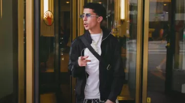 Palm Angels Black Crocodile Velvet Track Jacket porté par J.I. dans J.I. - " TURN ME UP " ( Official Video )