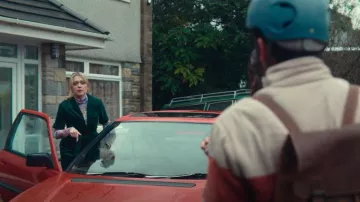 & other stories Belt­ed Cor­duroy Jump­suit worn by Aimee Gibbs (Aimee Lou Wood) as seen in Sex Education (S04E04)