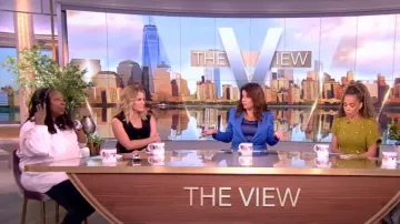 Spirit Jersey Batman and Robin Vintage Classic Wash Sweatshirt worn by Whoopi Goldberg as seen in The View on September 25, 2023