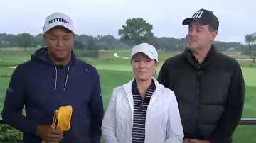 Lohla Sport The Player Jacket worn by Dylan Dreyer as seen in Today on September 25, 2023