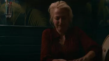 Whistles Dot Shirt Vestido usado por Jean Milburn (Gillian Anderson) como se ve en Sex Education (S04E05)