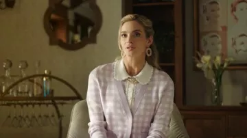 Maje Parma Polo Sweater worn by Ingrid Kannerman (Allegra Rose Edwards) as seen in Upload (S02E05)