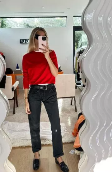 Reloj Cartier Panthere De Cartier usado por Morgan Stewart en su historia de Instagram el 28 de septiembre de 2023
