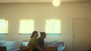 Abound Camp Shirt In Green Daisies worn by Elora Danan Postoak (Kawennáhere Devery Jacobs) as seen in Reservation Dogs (S03E10)