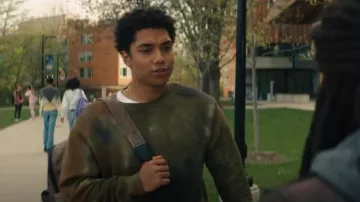 Cotton Citizen Bronx Crew Sweatshirt worn by Andre Anderson (Chance Perdomo) as seen in Gen V (S01E01)