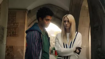 Pleasure Gas Station Button Up worn by Andre Anderson (Chance Perdomo) as seen in Gen V (S01E02)