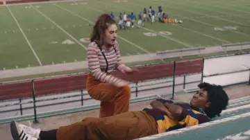 Adidas sneakers worn by Josie (Ayo Edebiri) as seen in Bottoms movie