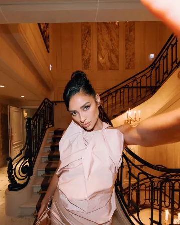 Maticevski Vessel Blouse worn by Shay Mitchell at Bof 500 Gala on September 30, 2023