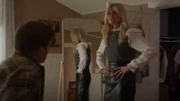 Theory Reagan Knit Sleeveless Top porté par Amy (Eliza Coupe) comme on le voit dans Pivoting (S01E10)