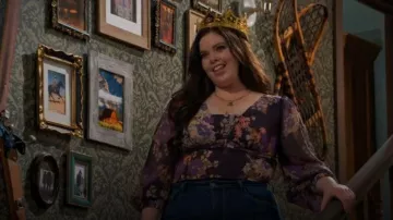 Intimately Wanderlust Bodysuit worn by Lou Hockhauser (Miranda May) as seen in BUNK'D (S07E01)