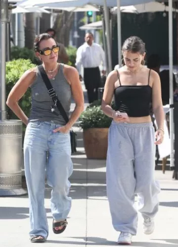 Prada Nylon Crossbody Bag worn by Kyle Richards inBeverly Hills on  August 8, 2023